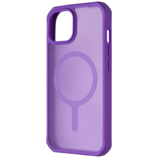 ITSKINS Hybrid_R Frost Case for MagSafe for iPhone 15/14 - Deep Purple Cell Phone - Cases, Covers & Skins ITSKINS - Simple Cell Bulk Wholesale Pricing - USA Seller