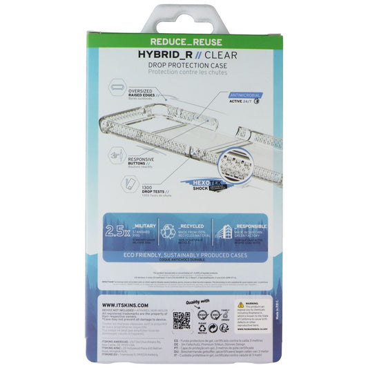 ITSKINS Hybrid_R // Clear Case for Motorola Razr (2023) - Black / Transparent Cell Phone - Cases, Covers & Skins ITSKINS - Simple Cell Bulk Wholesale Pricing - USA Seller