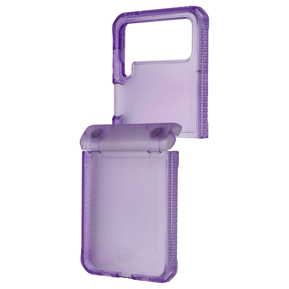 ITSKINS Supreme_R Series Case for Samsung Galaxy Z Flip4 - Transparent Purple Cell Phone - Cases, Covers & Skins ITSKINS    - Simple Cell Bulk Wholesale Pricing - USA Seller