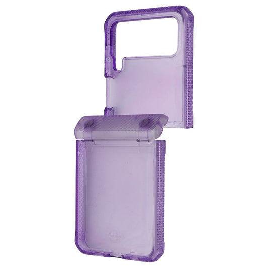 ITSKINS Supreme_R Series Case for Samsung Galaxy Z Flip4 - Transparent Purple