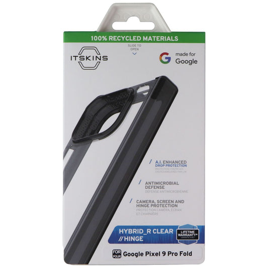 ITSKINS Hybrid_R Clear // Hinge Case for Google Pixel 9 Pro Fold - Smoke