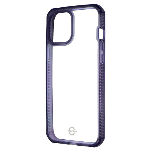 ITSKINS Hybrid Clear Series Case for Apple iPhone 12 Pro Max - Clear / Deep Blue