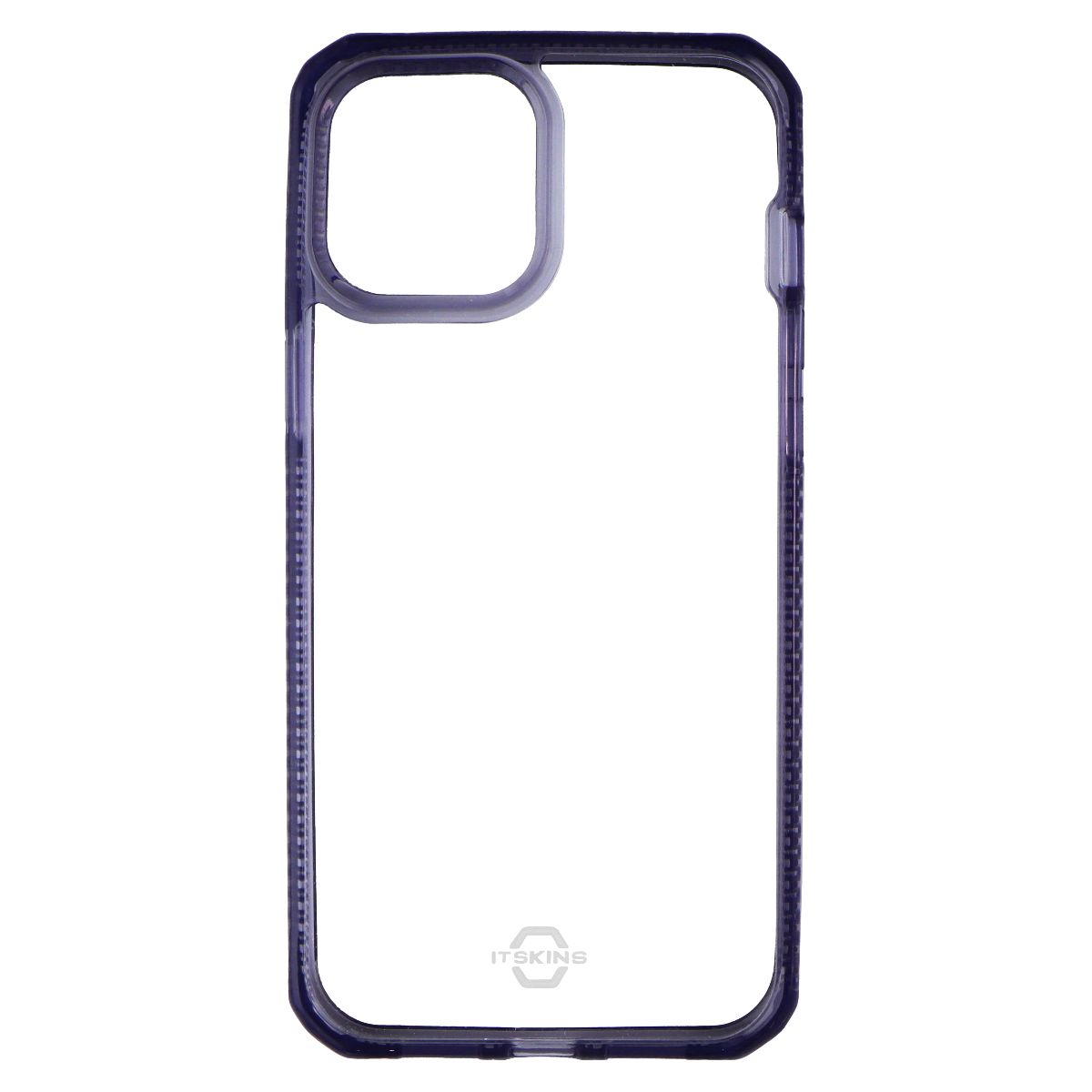 ITSKINS Hybrid Clear Series Case for Apple iPhone 12 Pro Max - Clear / Deep Blue Cell Phone - Cases, Covers & Skins ITSKINS    - Simple Cell Bulk Wholesale Pricing - USA Seller