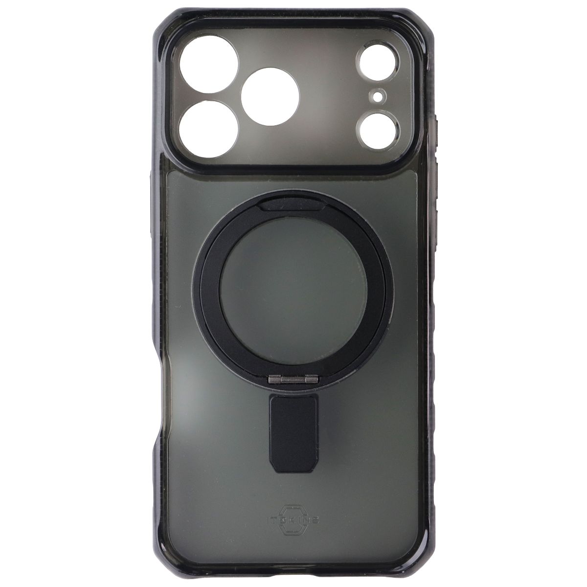 ITSKINS Hybrid Vapor Stand Case for MagSafe for Apple iPhone 17 Pro Max - Smoke
