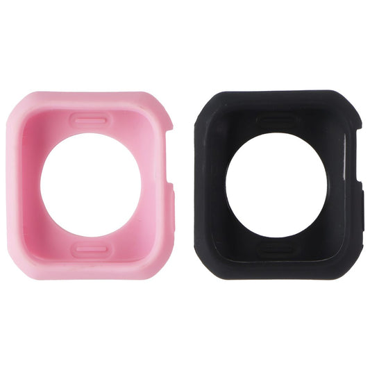 ITSKINS Spectrum Bumper Case 2 Pack for Apple Watch 40mm - 1x Black/1x Pink