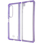 ITSKINS Hybrid R // Clear Case for Samsung Galaxy Z Fold3 5G - Lavender/Clear