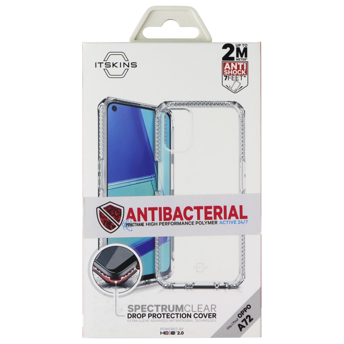 ITSKINS Spectrum // Clear Case for OPPO A72/OPPO A52 - Transparent Cell Phone - Cases, Covers & Skins ITSKINS - Simple Cell Bulk Wholesale Pricing - USA Seller