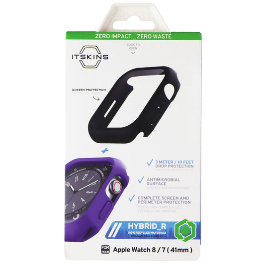 ITSKINS Hybrid_R Case/Screen Protector for Apple Watch 8/7 (41mm) - Light Purple Smart Watch Accessories - Smart Watch Cases ITSKINS - Simple Cell Bulk Wholesale Pricing - USA Seller