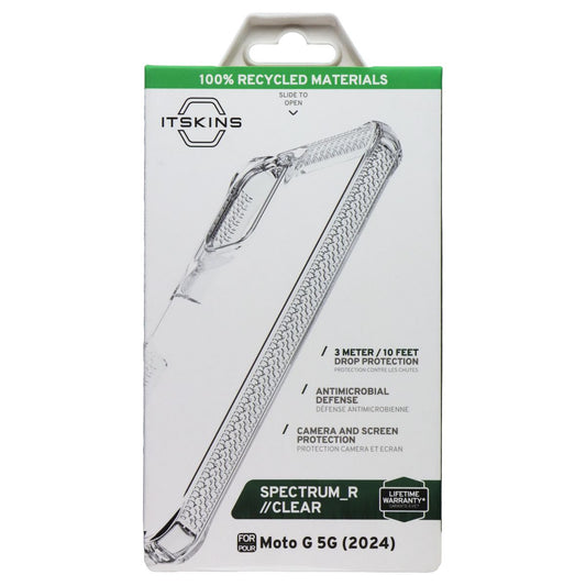 ITSKINS Spectrum_R Clear Case for Motorola Moto G 5G (2024) - Transparent