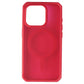 ITSKINS Hybrid_R // Frost Series Case for MagSafe for Apple iPhone 15 Pro - Red
