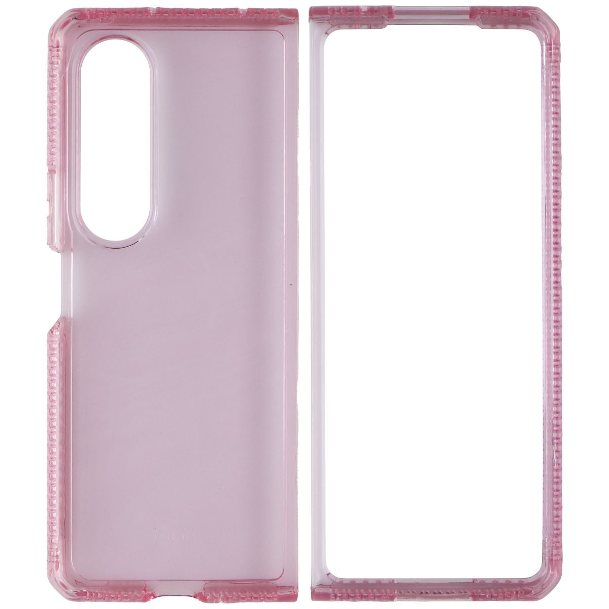 ITSKINS Hybrid_R Series Case for Samsung Galaxy Z Fold4 - Pink/Transparent Cell Phone - Cases, Covers & Skins ITSKINS    - Simple Cell Bulk Wholesale Pricing - USA Seller