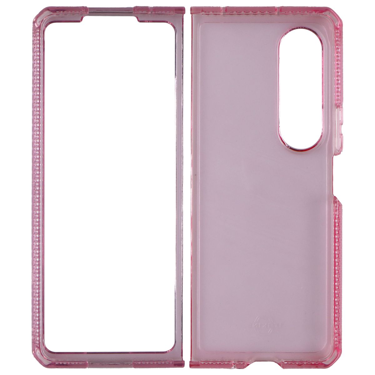 ITSKINS Hybrid_R Series Case for Samsung Galaxy Z Fold4 - Pink/Transparent Cell Phone - Cases, Covers & Skins ITSKINS    - Simple Cell Bulk Wholesale Pricing - USA Seller