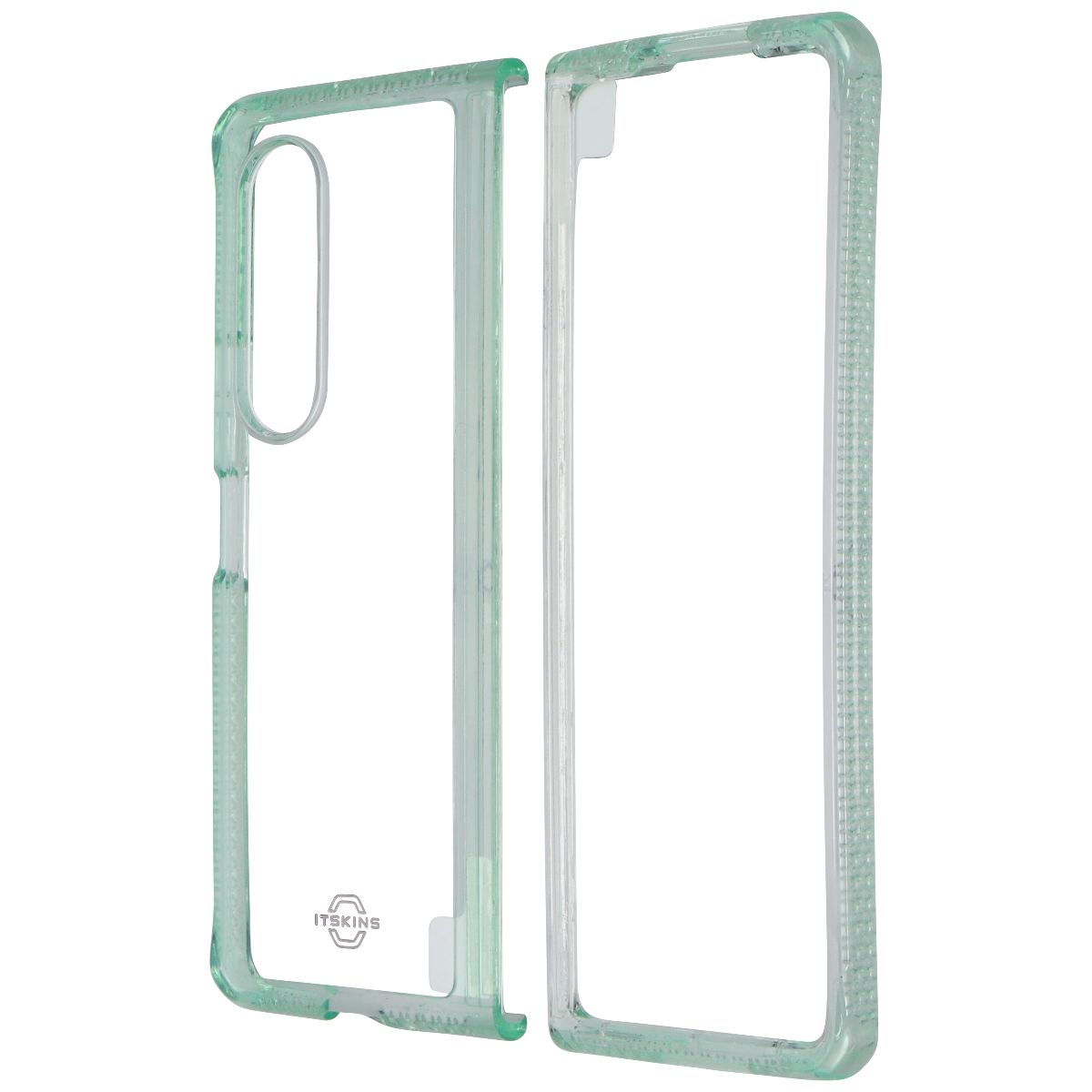 iTSKINS Hybrid R // Clear Case for Samsung Galaxy Z Fold3 5G - Green/Clear Cell Phone - Cases, Covers & Skins ITSKINS - Simple Cell Bulk Wholesale Pricing - USA Seller