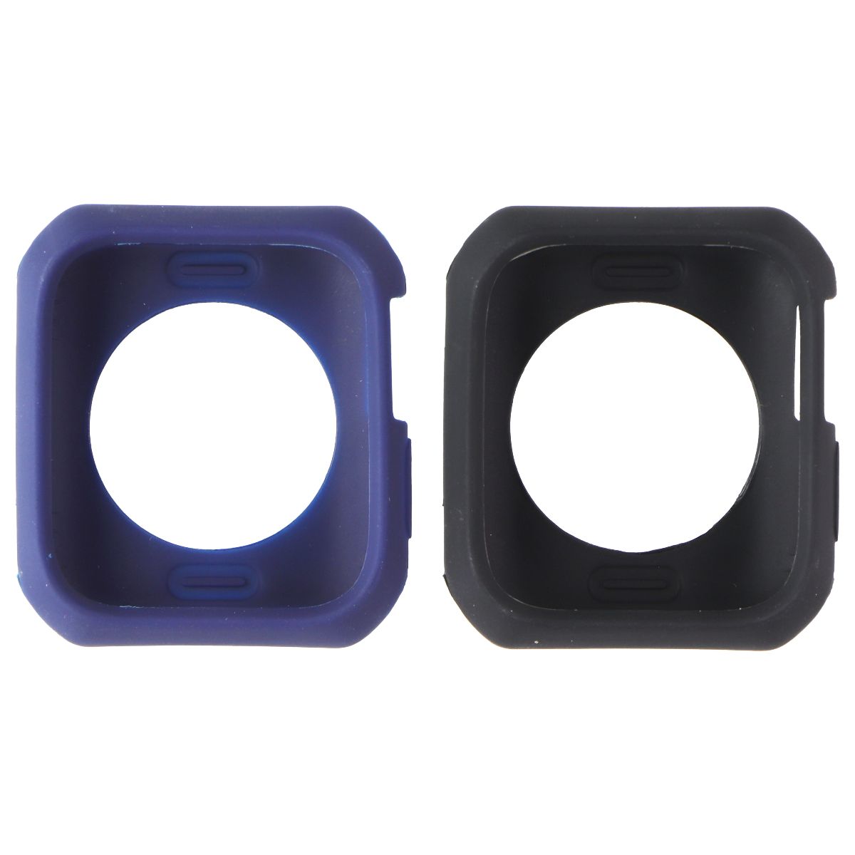 ITSKINS Bumper Case 2 Pack for Apple Watch 44mm (SE/6/5/4) - 1x Black/1x Blue Smart Watch Accessories - Smart Watch Cases ITSKINS - Simple Cell Bulk Wholesale Pricing - USA Seller