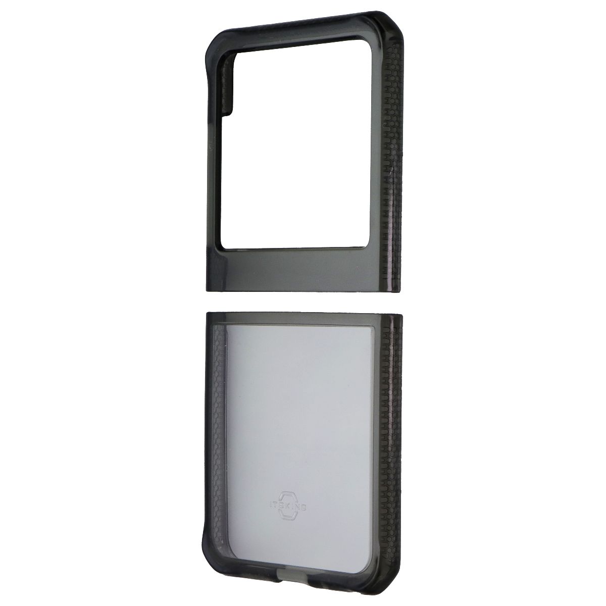 ITSKINS Hybrid_R // Clear Case for Motorola Razr (2024) - Black / Transparent Cell Phone - Cases, Covers & Skins ITSKINS - Simple Cell Bulk Wholesale Pricing - USA Seller