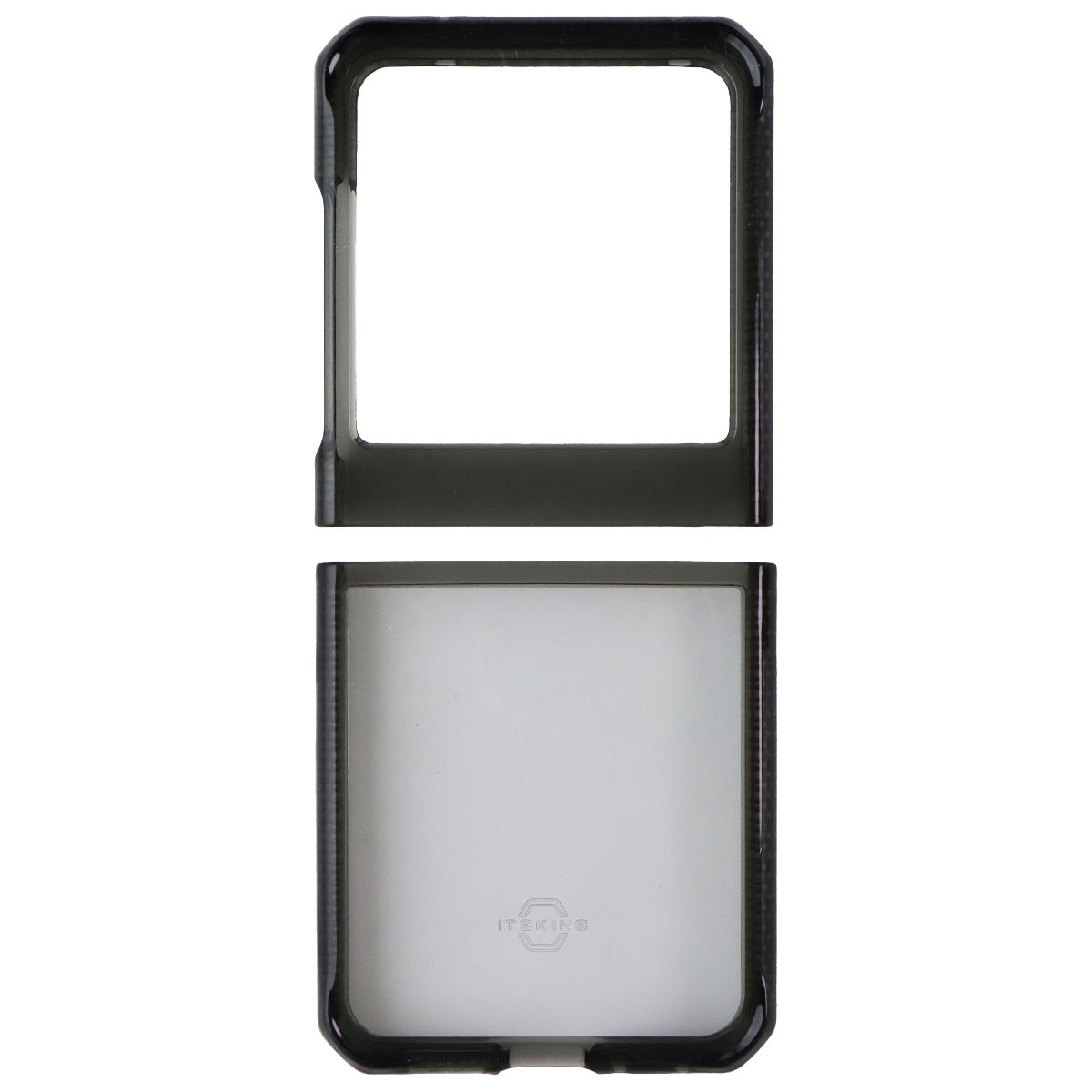 ITSKINS Hybrid_R // Clear Case for Motorola Razr (2024) - Black / Transparent Cell Phone - Cases, Covers & Skins ITSKINS - Simple Cell Bulk Wholesale Pricing - USA Seller