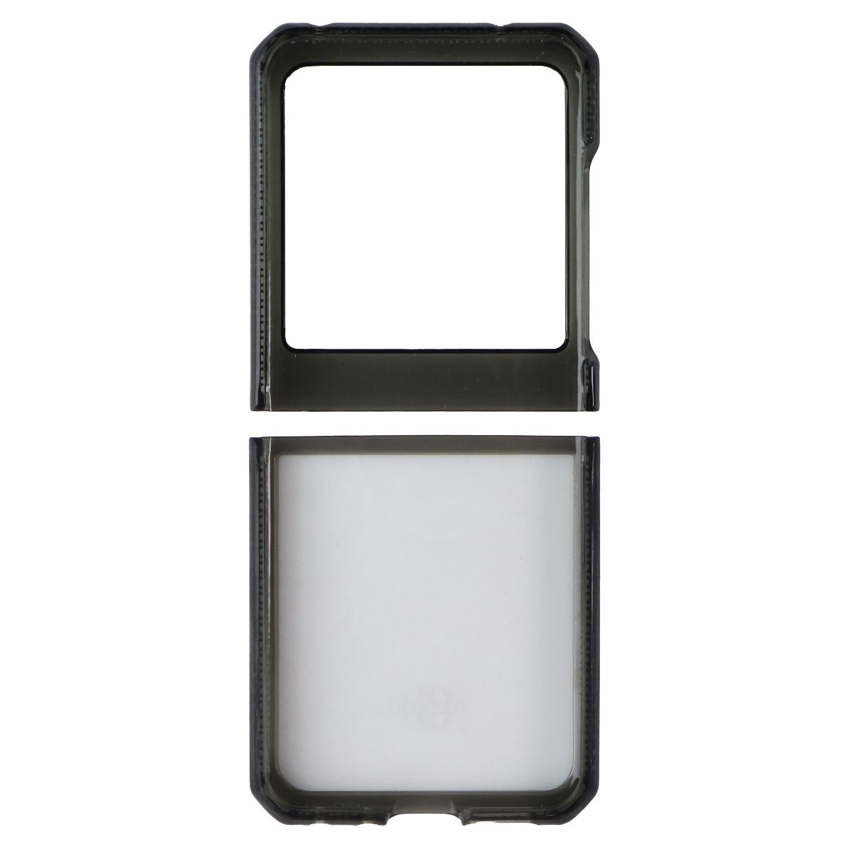 ITSKINS Hybrid_R // Clear Case for Motorola Razr (2024) - Black / Transparent Cell Phone - Cases, Covers & Skins ITSKINS - Simple Cell Bulk Wholesale Pricing - USA Seller