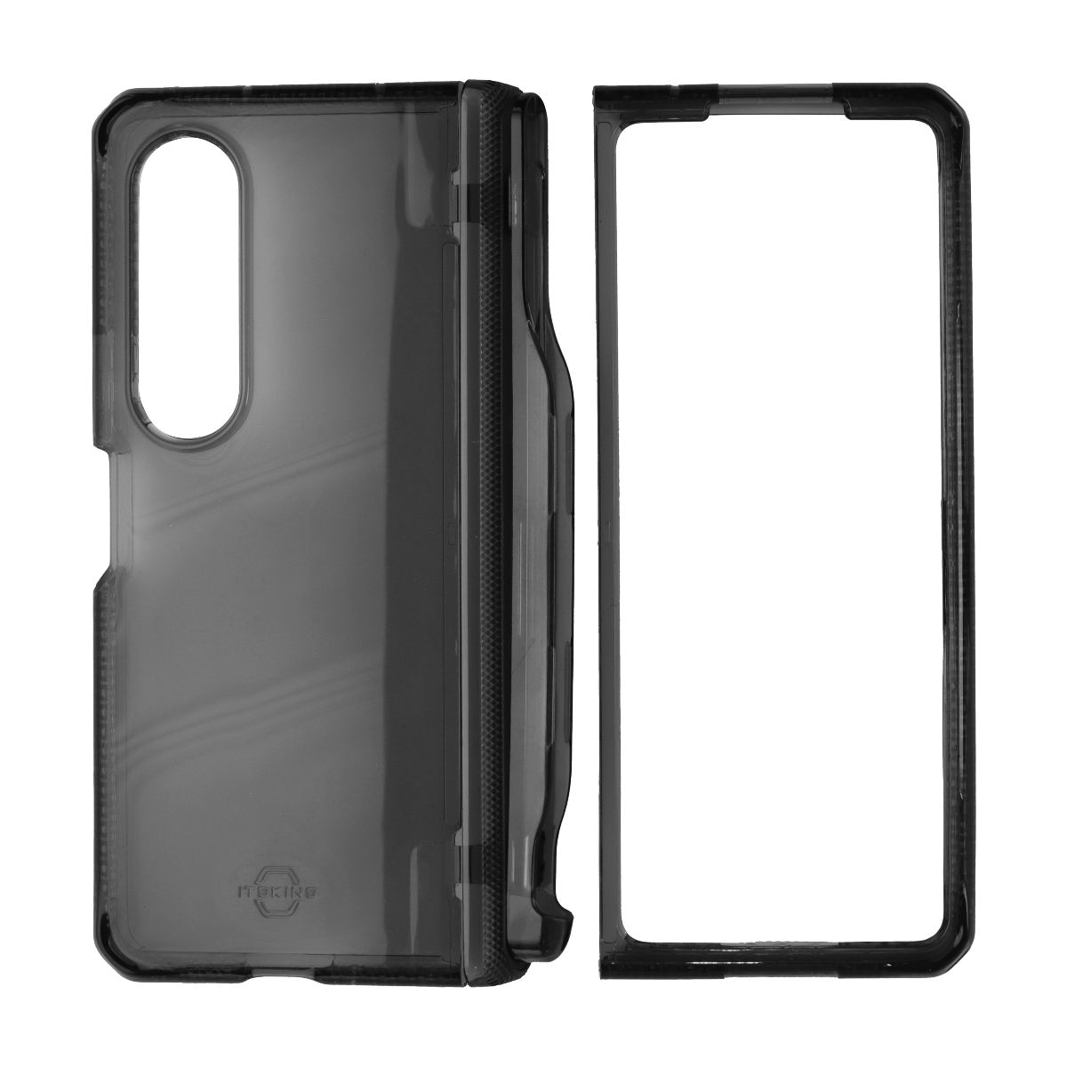 ITSKINS Supreme_R Case with Pen Holder for Samsung Galaxy Z Fold4 5G - Smoke Cell Phone - Cases, Covers & Skins ITSKINS    - Simple Cell Bulk Wholesale Pricing - USA Seller