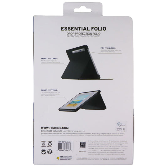 ITSKINS Essential Folio for Samsung Galaxy Tab S10 FE - Black iPad/Tablet Accessories - Cases, Covers, Keyboard Folios ITSKINS - Simple Cell Bulk Wholesale Pricing - USA Seller