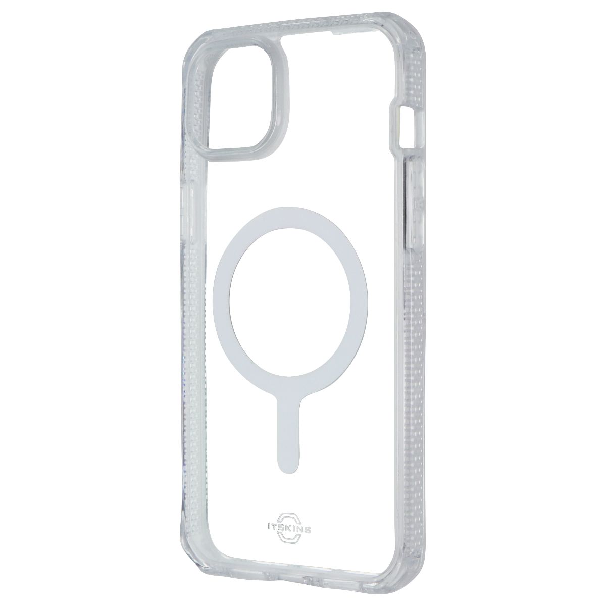 ITSKINS Hybrid_R Clear Case for MagSafe for iPhone 15 Plus/14 Plus - Transparent