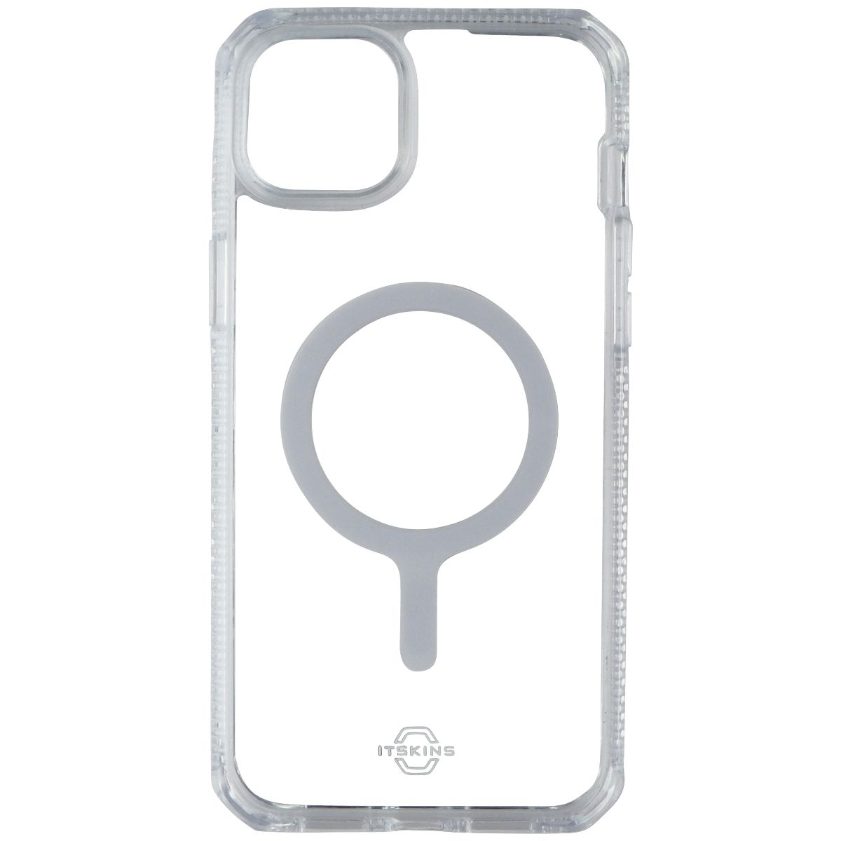 ITSKINS Hybrid_R Clear Case for MagSafe for iPhone 15 Plus/14 Plus - Transparent