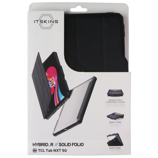 ITSKINS Hybrid_R // Solid Folio for TCL Tab NXT 5G - Black