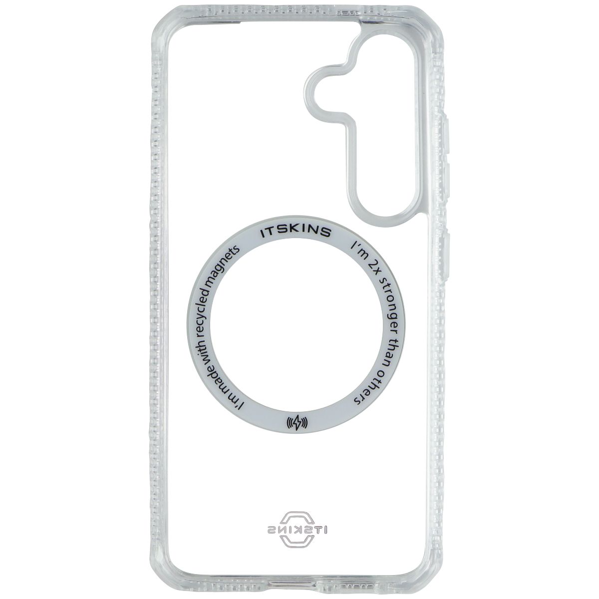 ITSKINS Hybrid R Series Case for MagSafe for Samsung Galaxy S24 - Clear Cell Phone - Cases, Covers & Skins ITSKINS - Simple Cell Bulk Wholesale Pricing - USA Seller