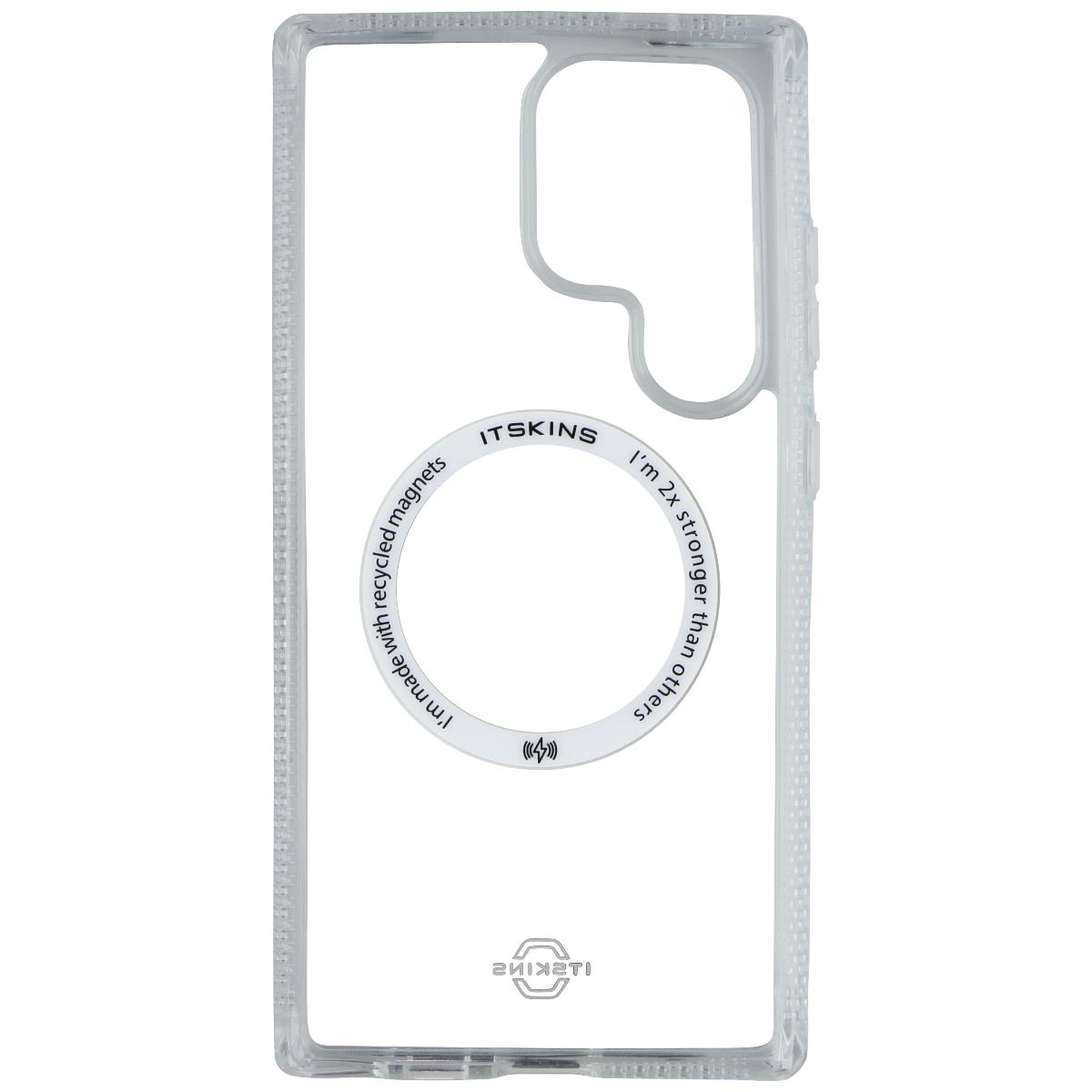 ITSKINS Hybrid_R Series Case for MagSafe for Samsung Galaxy S24 Ultra - Clear Cell Phone - Cases, Covers & Skins ITSKINS - Simple Cell Bulk Wholesale Pricing - USA Seller