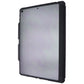 ITSKINS Hybrid_R // Solid Folio for Apple iPad 10.2-in (9/8/7 Gen) - Black/Clear