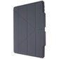 ITSKINS Hybrid_R // Solid Folio for Apple iPad 10.2-in (9/8/7 Gen) - Black/Clear