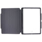 ITSKINS Hybrid_R // Solid Folio for Apple iPad 10.2-in (9/8/7 Gen) - Black/Clear