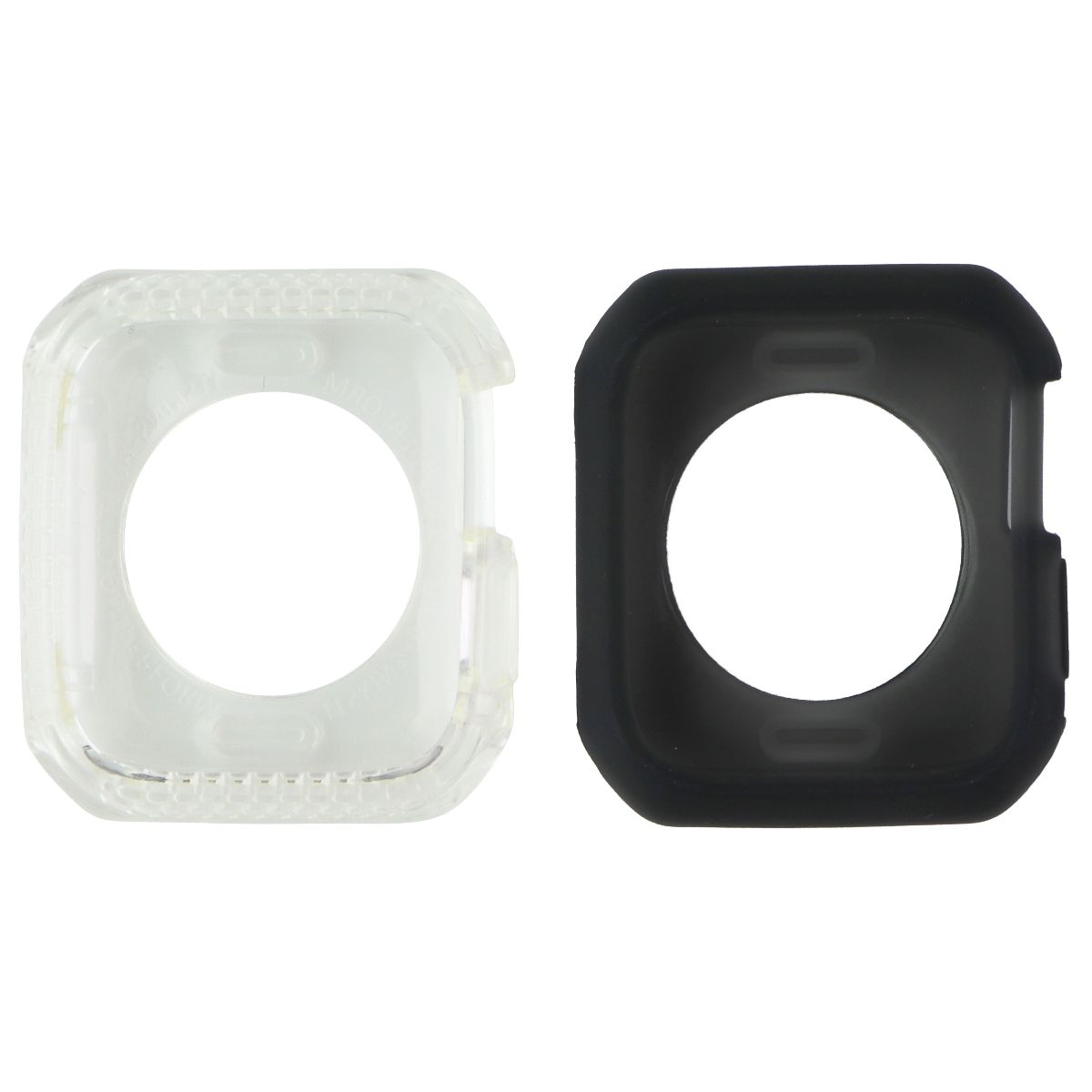 ITSKINS Spectrum Frost Case for Apple Watch (40MM) - Smoke & Clear (2 Pack) Smart Watch Accessories - Smart Watch Cases ITSKINS - Simple Cell Bulk Wholesale Pricing - USA Seller