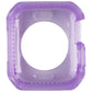 ITSKINS Spectrum Case for Apple Watch SE 6 (40MM) -  Clear & Purple (2 Pack)