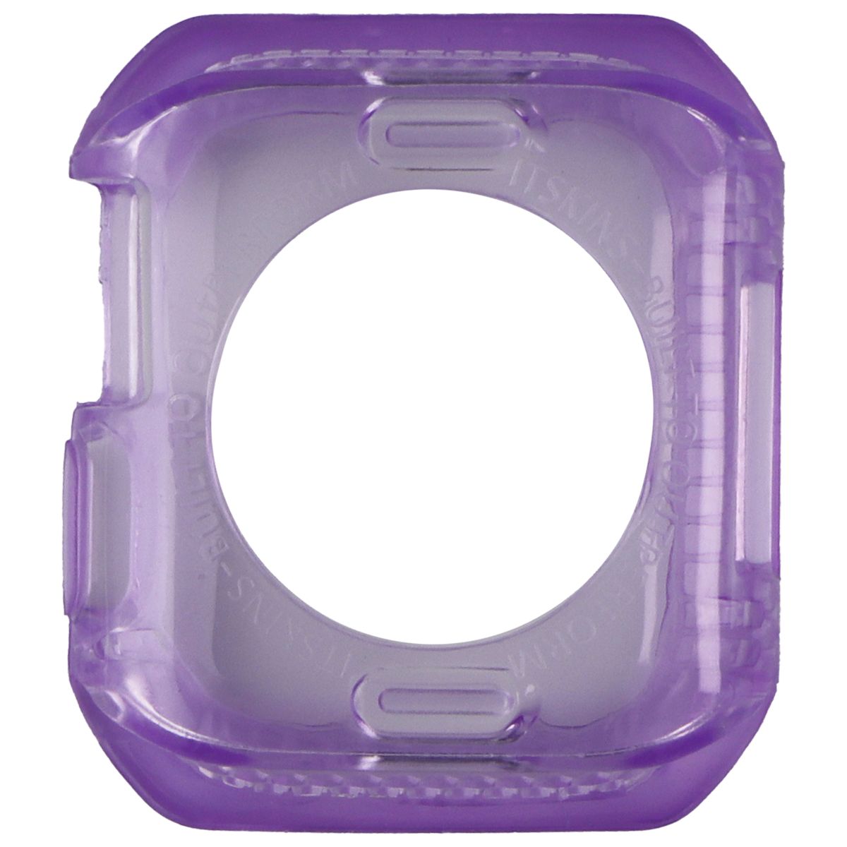 ITSKINS Spectrum Case for Apple Watch SE 6 (40MM) -  Clear & Purple (2 Pack)