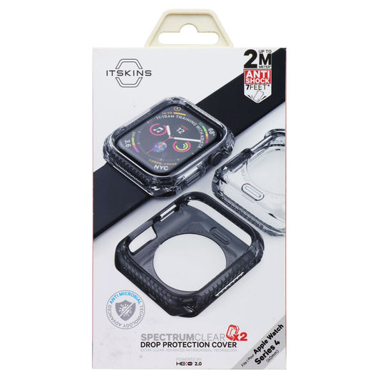 ITSKINS Spectrum Case for Apple Watch Series 4 (40mm) - Smoke & Clear (2 Pack) Smart Watch Accessories - Smart Watch Cases ITSKINS - Simple Cell Bulk Wholesale Pricing - USA Seller