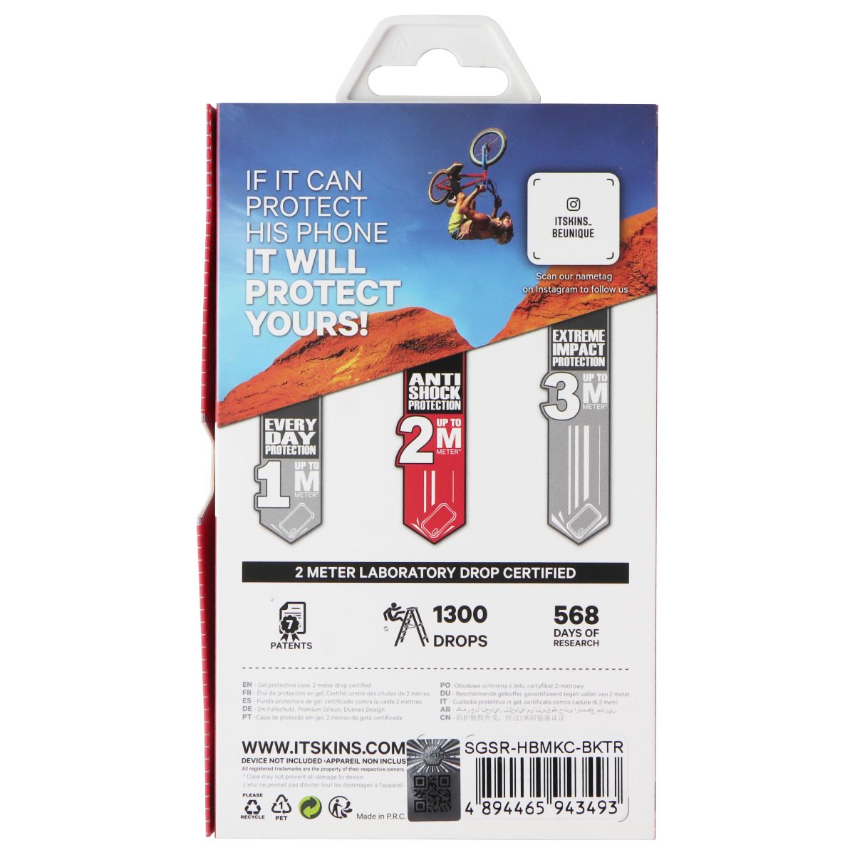 ITSKINS Hybrid // Clear Case for Samsung Galaxy S10+ (Plus) - Black/Transparent Cell Phone - Cases, Covers & Skins ITSKINS - Simple Cell Bulk Wholesale Pricing - USA Seller