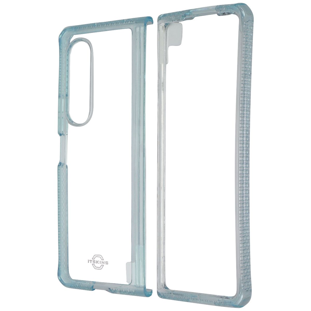 ITSKINS Hybrid R // Clear Case for Samsung Galaxy Z Fold3 5G - Light Blue/Clear Cell Phone - Cases, Covers & Skins ITSKINS - Simple Cell Bulk Wholesale Pricing - USA Seller