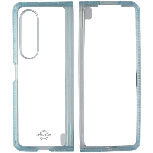 ITSKINS Hybrid R // Clear Case for Samsung Galaxy Z Fold3 5G - Light Blue/Clear Cell Phone - Cases, Covers & Skins ITSKINS - Simple Cell Bulk Wholesale Pricing - USA Seller