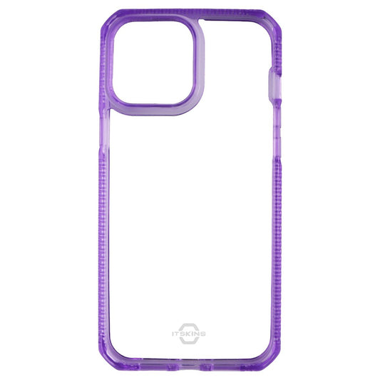 ITSKINS Hybrid Clear Series Case for Apple iPhone 13 Pro Max/12 Pro Max - Purple
