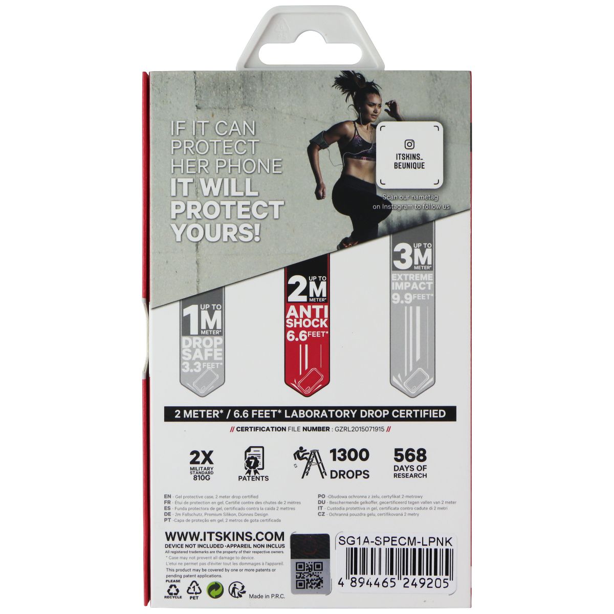 ITSKINS Spectrum Clear Series Gel Case for Samsung A11 - Pink Cell Phone - Cases, Covers & Skins ITSKINS - Simple Cell Bulk Wholesale Pricing - USA Seller