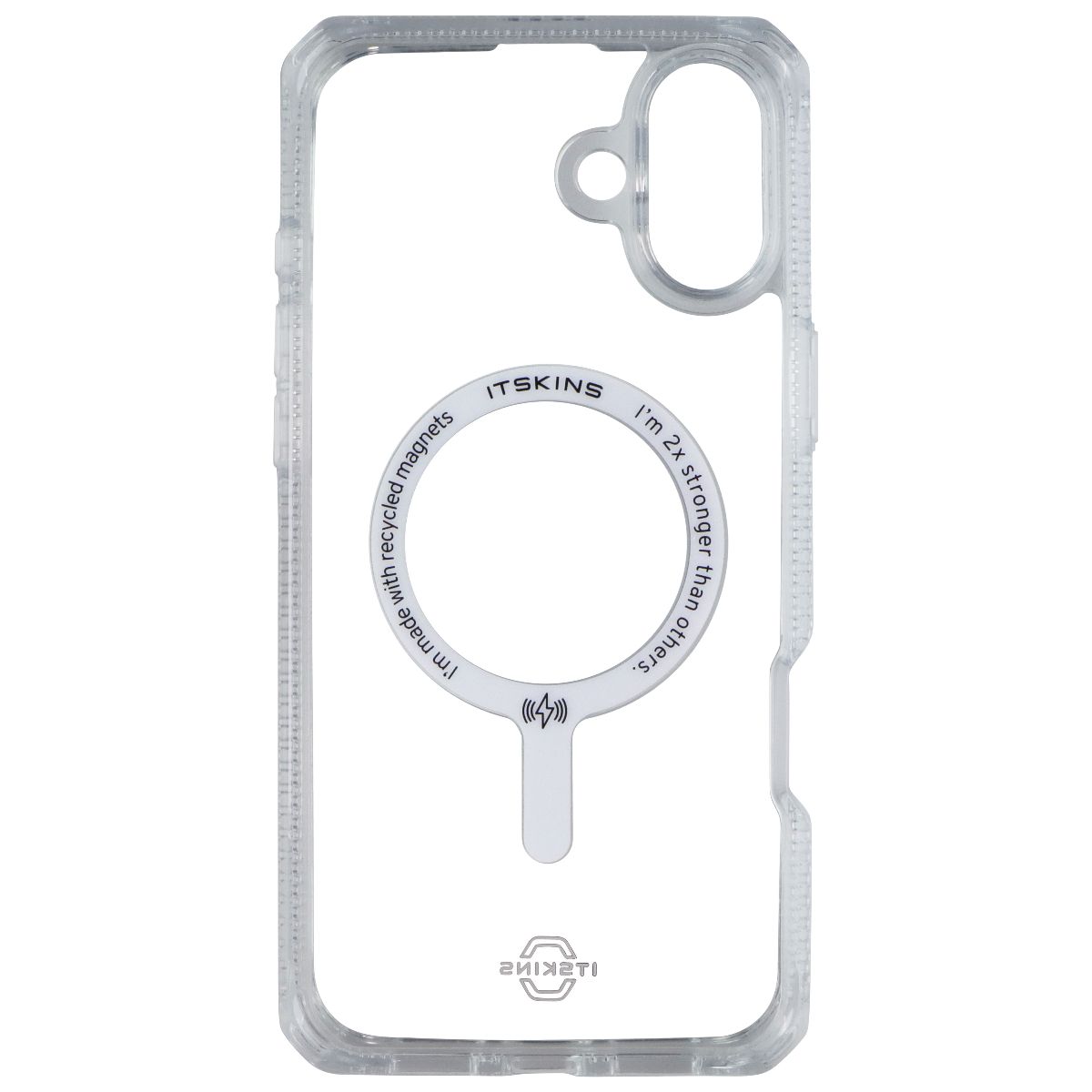ITSKINS Hybrid_R Clear Case for MagSafe for Apple iPhone 16 Plus - Transparent Cell Phone - Cases, Covers & Skins ITSKINS - Simple Cell Bulk Wholesale Pricing - USA Seller