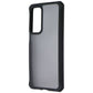 ITSKINS Knox Pro // TEK Series Case for Motorola Edge - Black/Clear