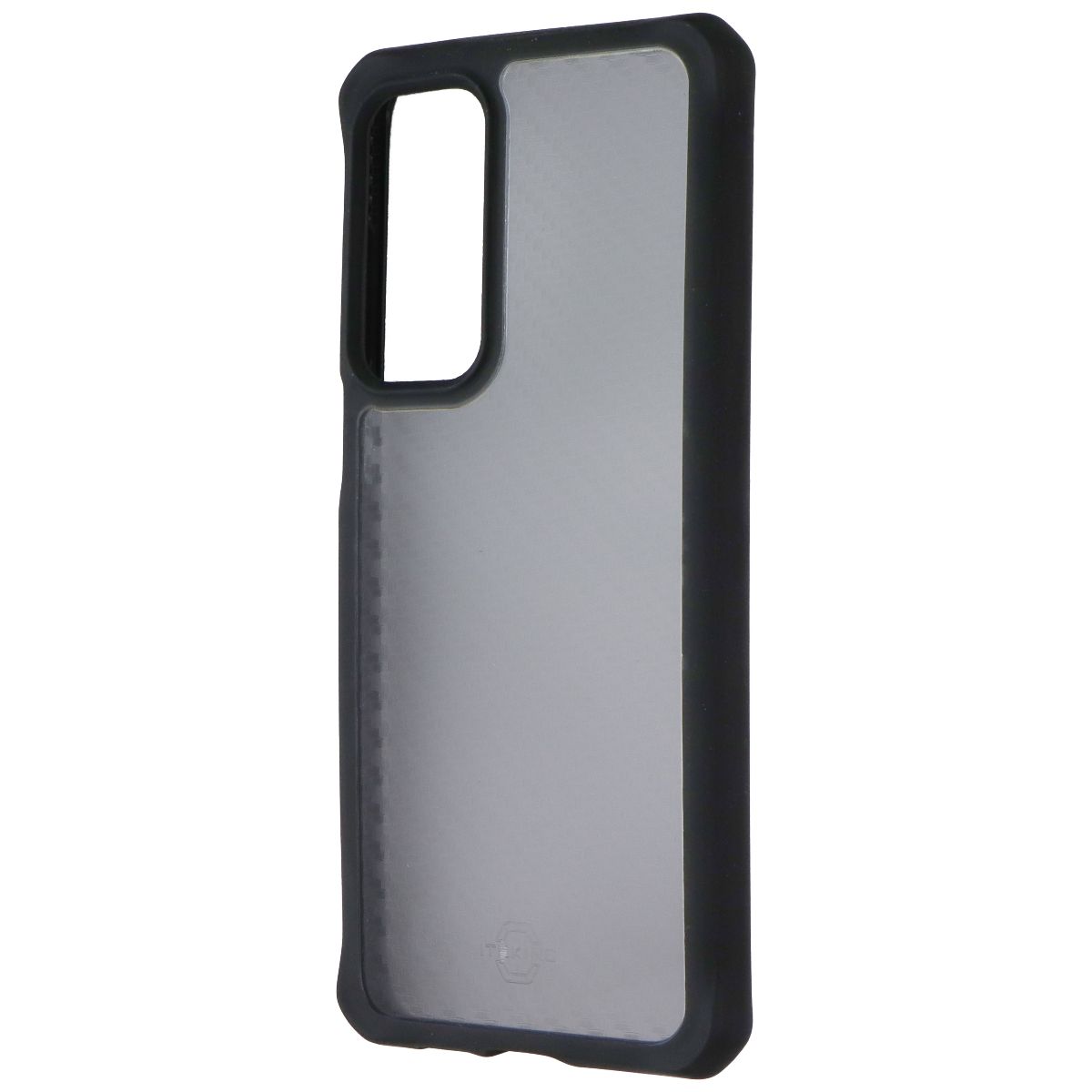 ITSKINS Knox Pro // TEK Series Case for Motorola Edge - Black/Clear