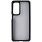 ITSKINS Knox Pro // TEK Series Case for Motorola Edge - Black/Clear