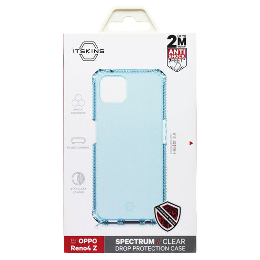 ITSKINS Spectrum // Clear Series Case for OPPO Reno4 Z - Light Blue Transparent Cell Phone - Cases, Covers & Skins ITSKINS - Simple Cell Bulk Wholesale Pricing - USA Seller