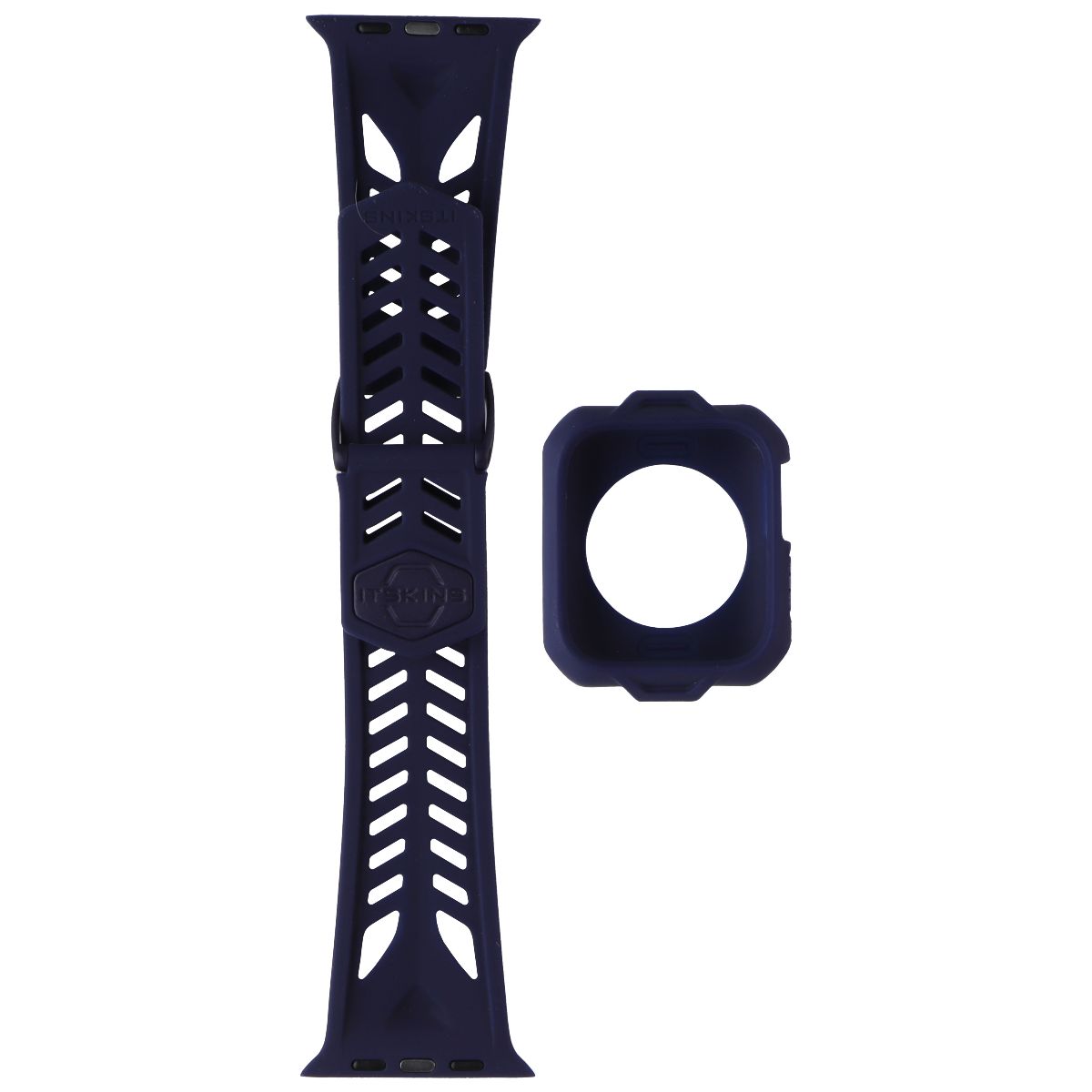 ITSKINS Spectrum // Combo Case for Apple Watch Series SE/6/5/4 (44mm) - Blue Smart Watch Accessories - Smart Watch Cases ITSKINS - Simple Cell Bulk Wholesale Pricing - USA Seller