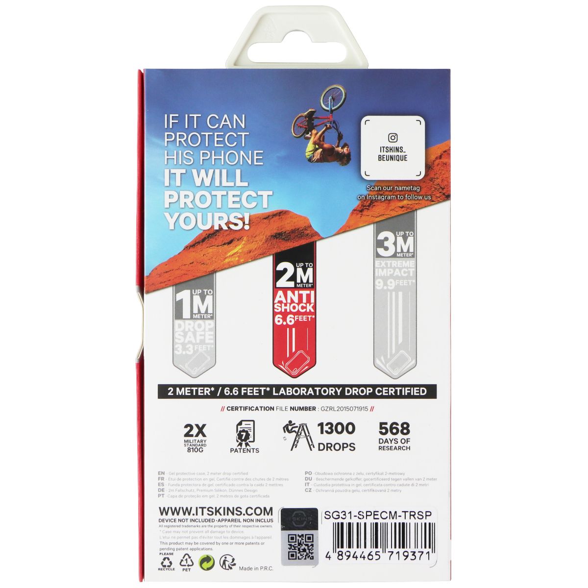 ITSKINS Spectrum // Clear Series Case for Samsung Galaxy A31 - Transparent Cell Phone - Cases, Covers & Skins ITSKINS - Simple Cell Bulk Wholesale Pricing - USA Seller