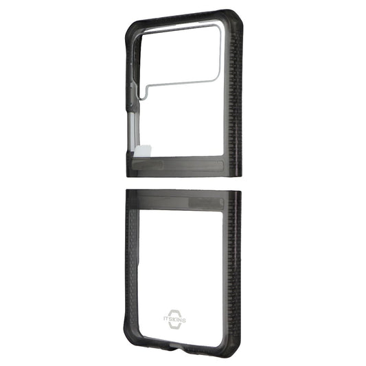 ITSKINS Hybrid Clear Series Case for Samsung Galaxy Z Flip3 - Smoke/Clear