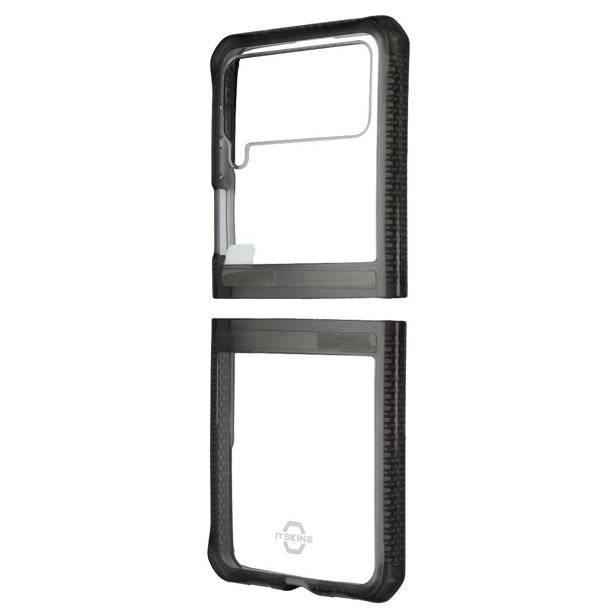 ITSKINS Hybrid Clear Series Case for Samsung Galaxy Z Flip3 - Smoke/Clear Cell Phone - Cases, Covers & Skins ITSKINS - Simple Cell Bulk Wholesale Pricing - USA Seller