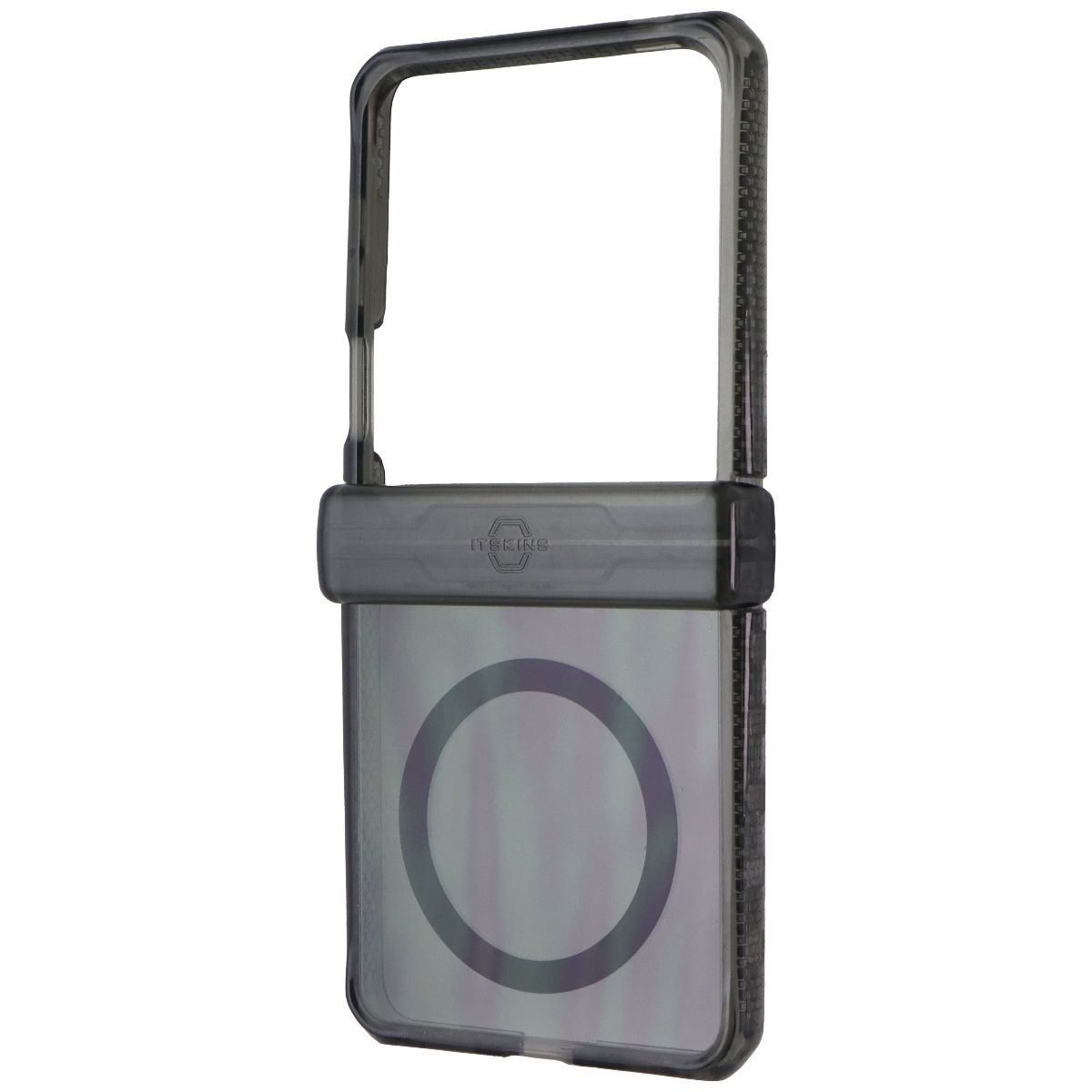 ITSKINS Hybrid R Clear Hinge Case for Samsung Galaxy Z Flip6 - Smoke Cell Phone - Cases, Covers & Skins ITSKINS - Simple Cell Bulk Wholesale Pricing - USA Seller
